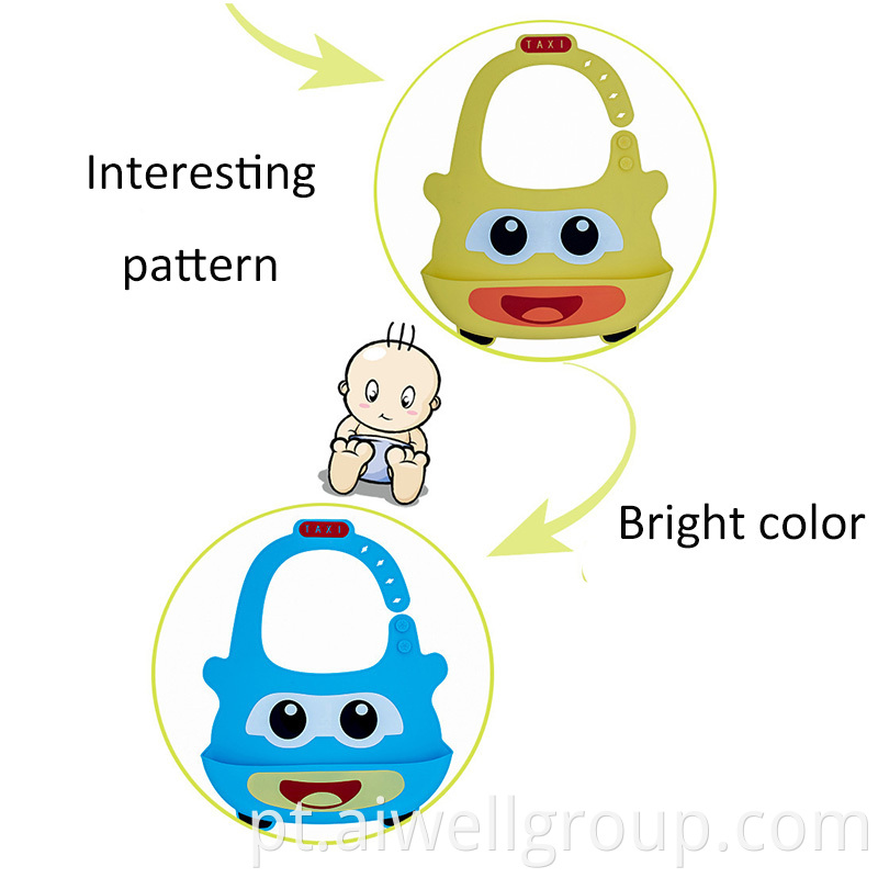 silicone baby bib